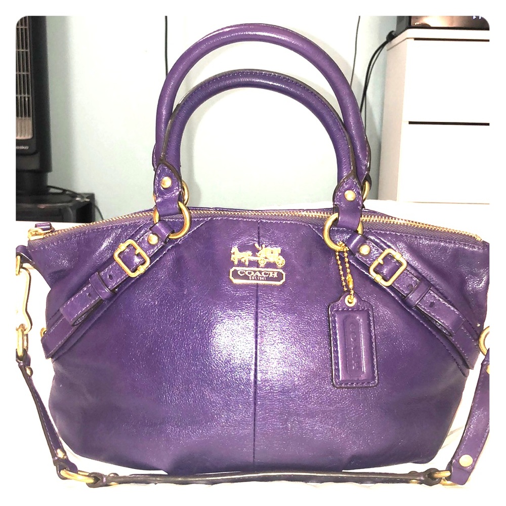 Coach Madison Sophia Leather Satchel